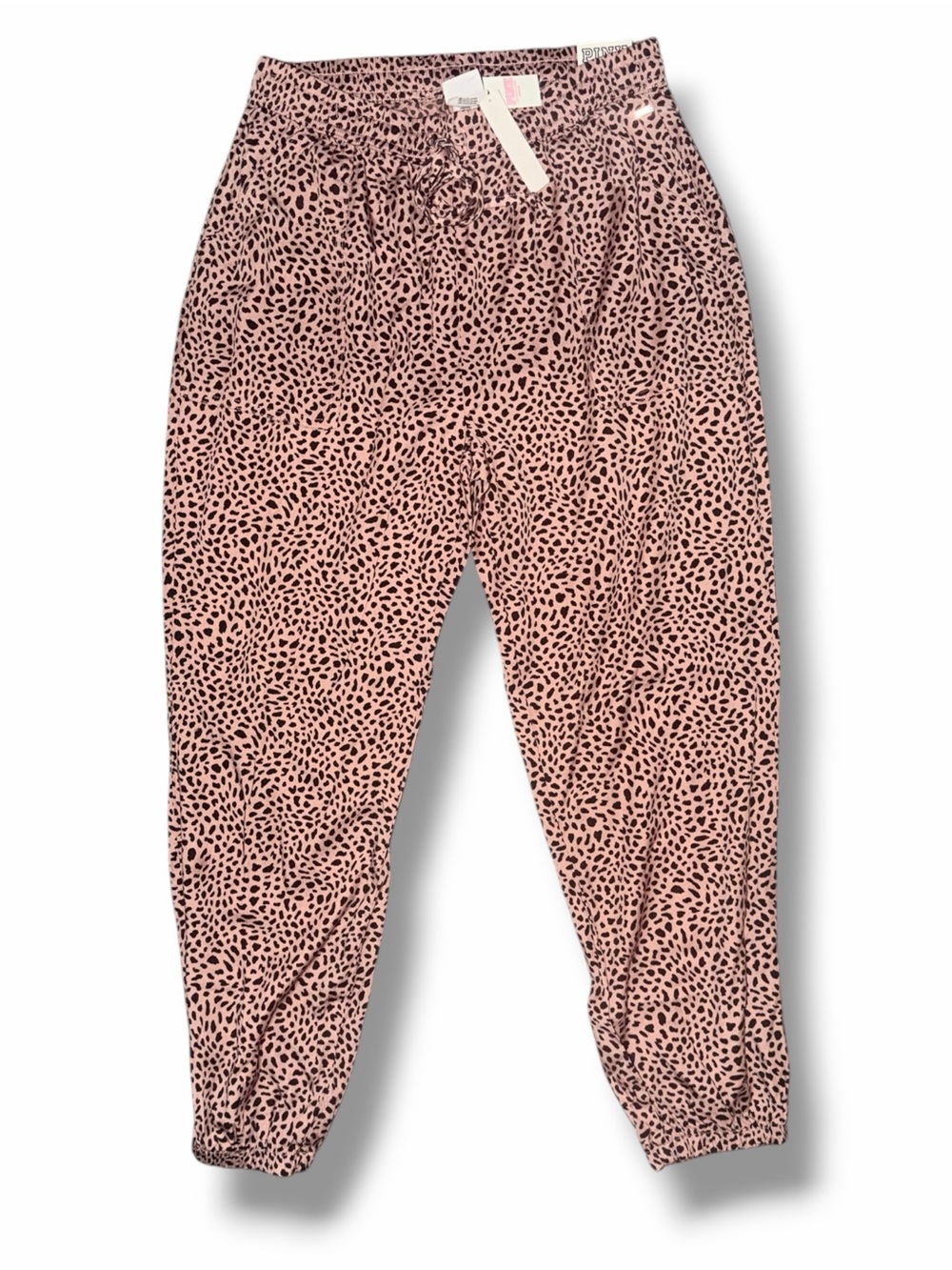 PINK Victoria’s Secret leopard pants Med NWT